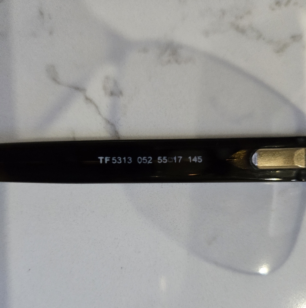Tom Ford Black Eyeglasses with Case - Picture 6 of 6